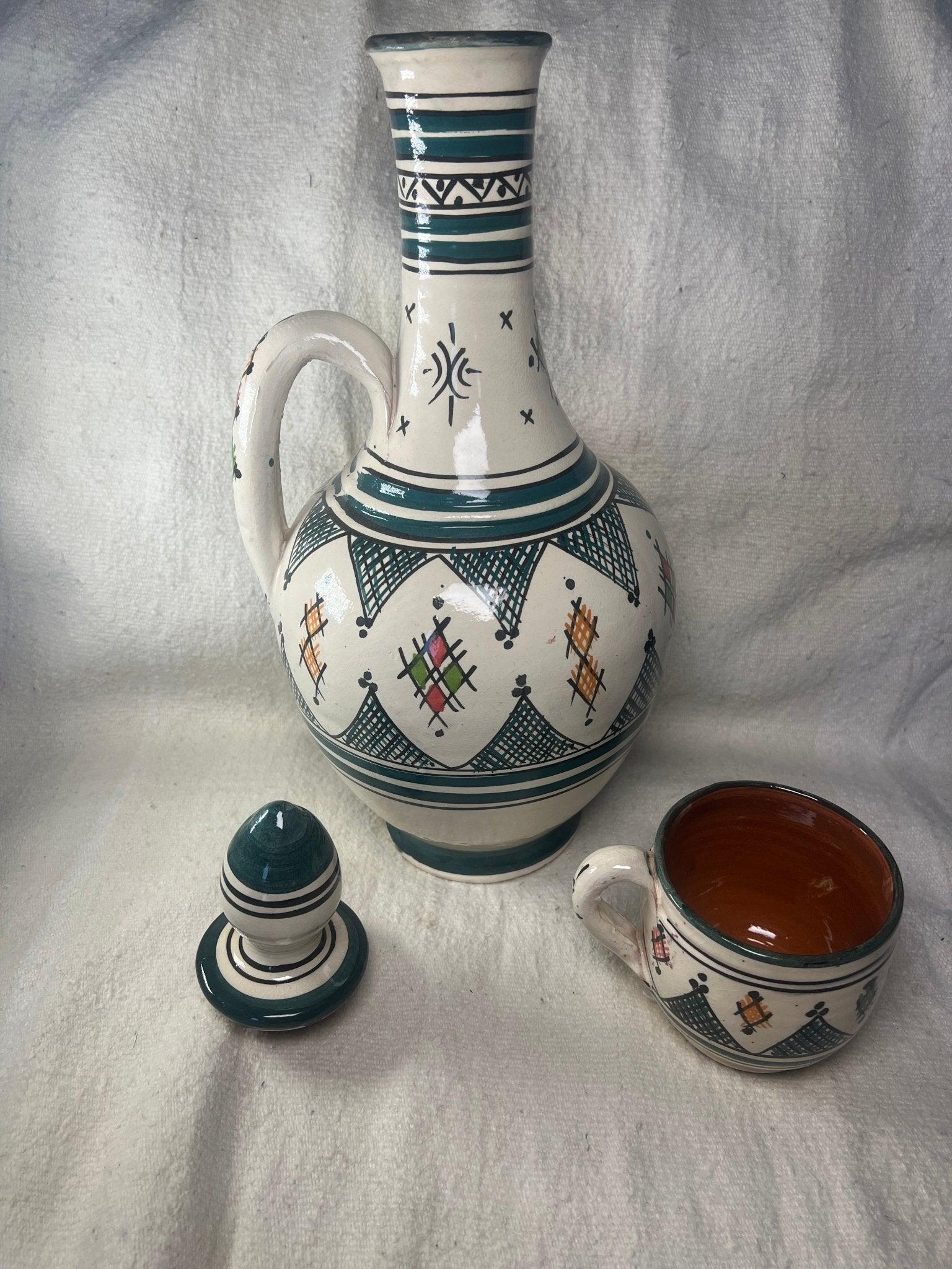 Amazighrose Handmade Carafe Asfi-Style - Amazighrose