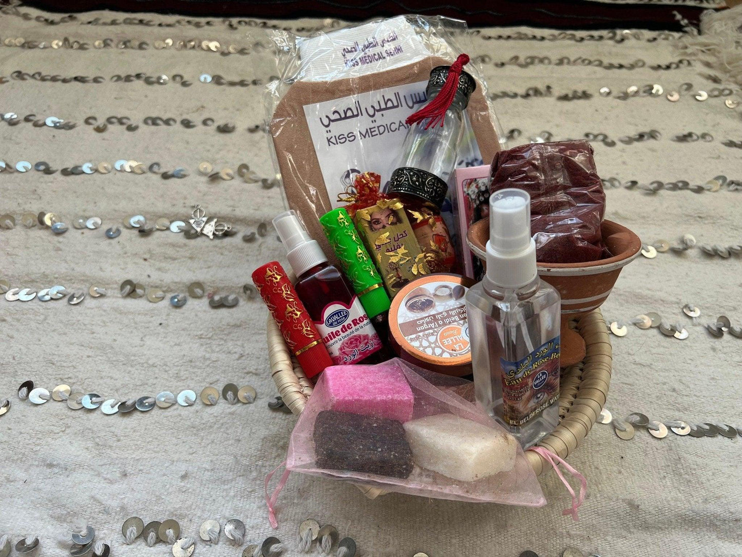 Amazighrose Basket-Hammam/Fragrance - Amazighrose