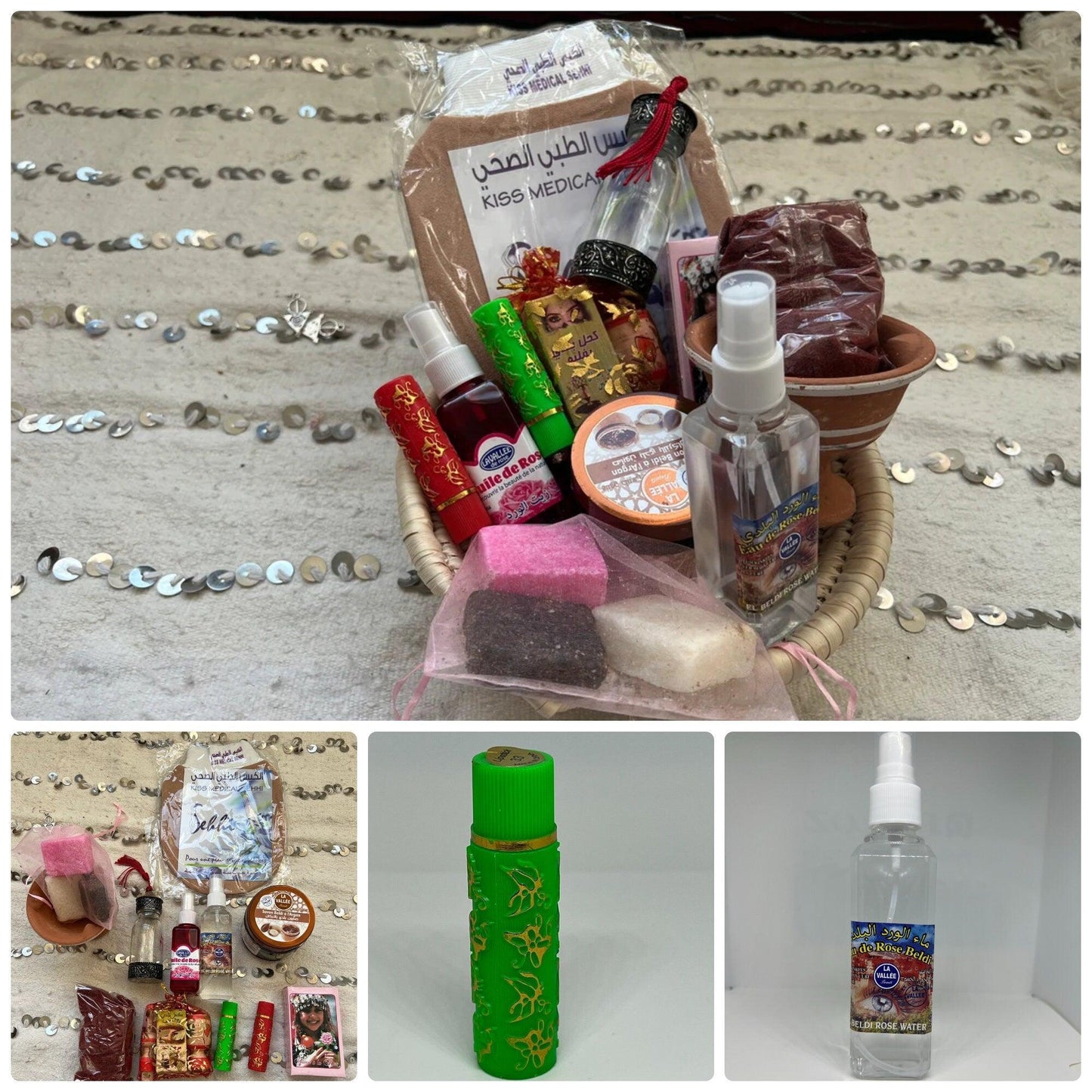 Amazighrose Basket-Hammam/Fragrance - Amazighrose