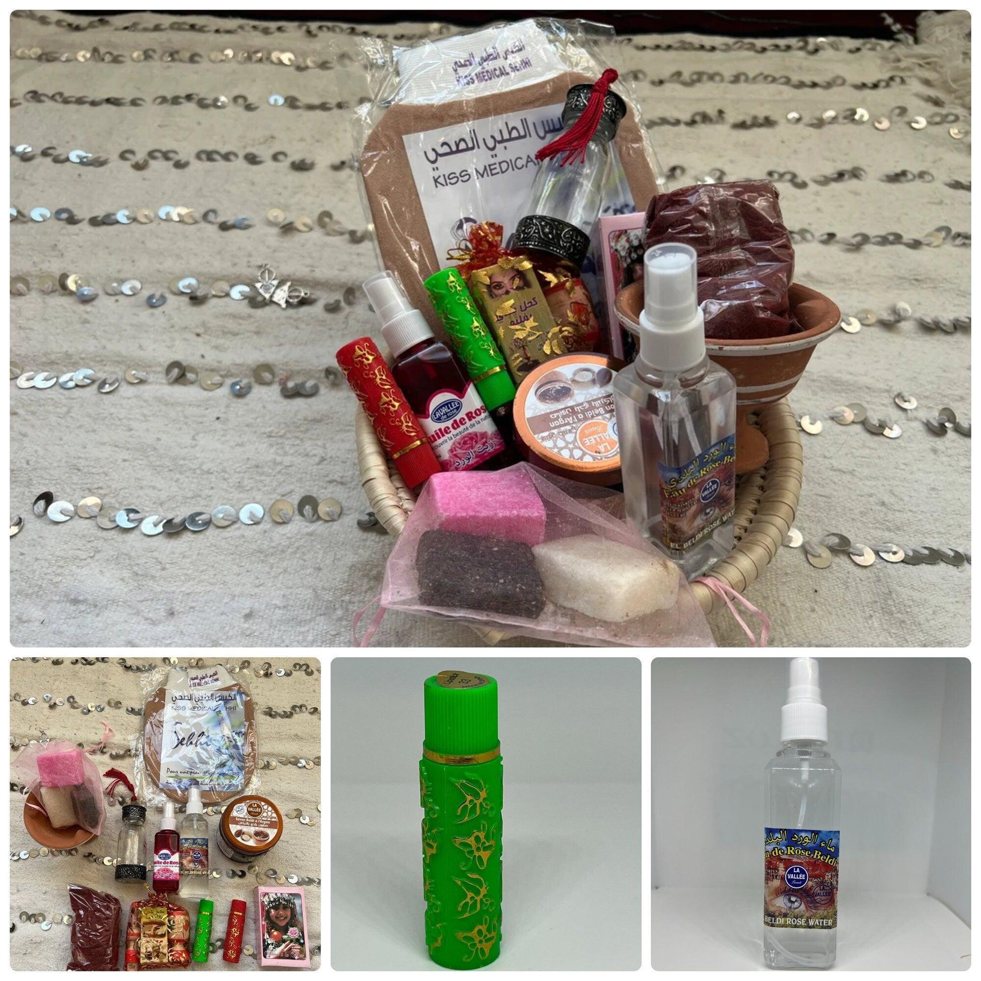 Amazighrose Basket-Hammam/Fragrance - Amazighrose