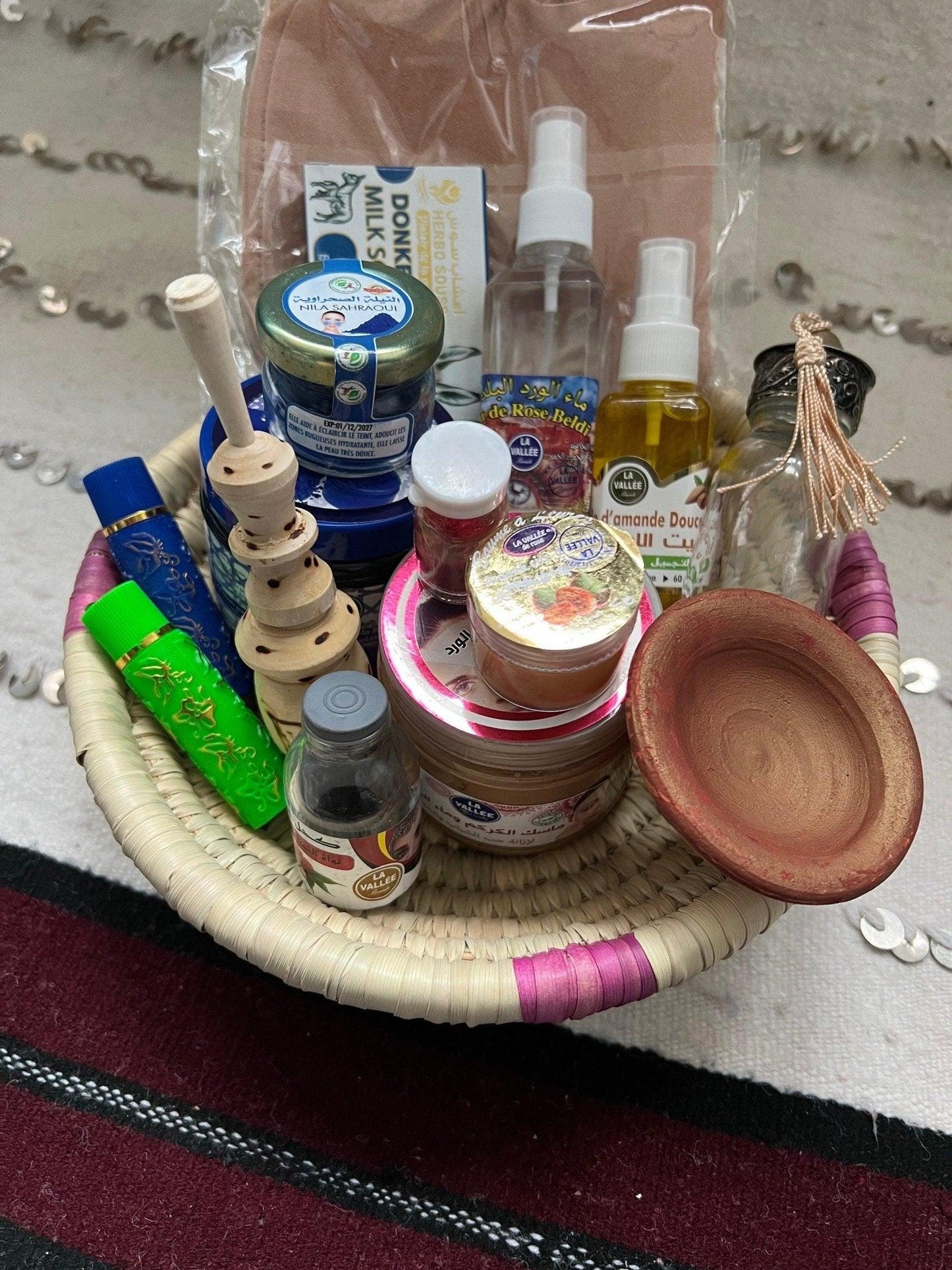 Amazighrose Hammam Beauty Basket - Amazighrose