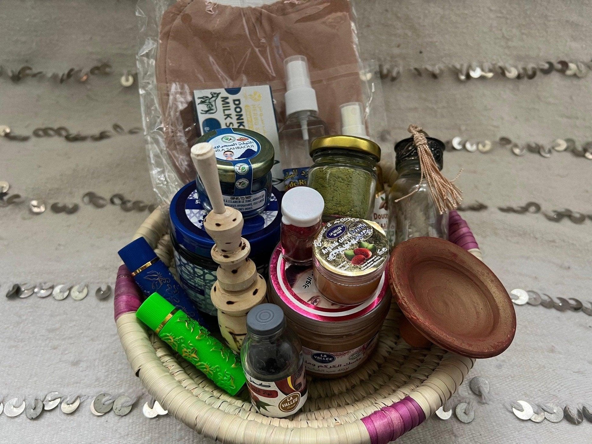 Amazighrose Hammam Beauty Basket - Amazighrose