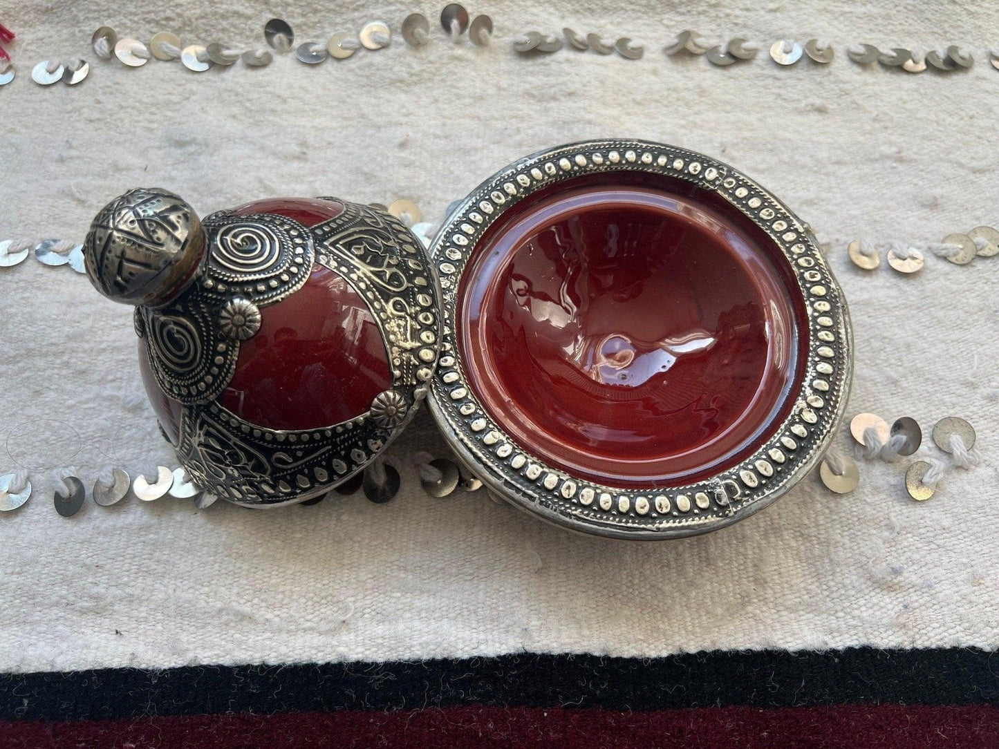 Marrakech Magic: Handcrafted Ceramic Gift Set 6pcs - Amazighrose