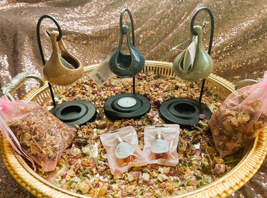 Hanging Teardrop Oil/Wax Burner - Amazighrose