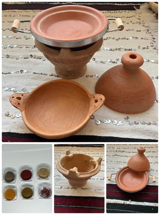 Moroccan BBQ Tajine Gift Set - Amazighrose