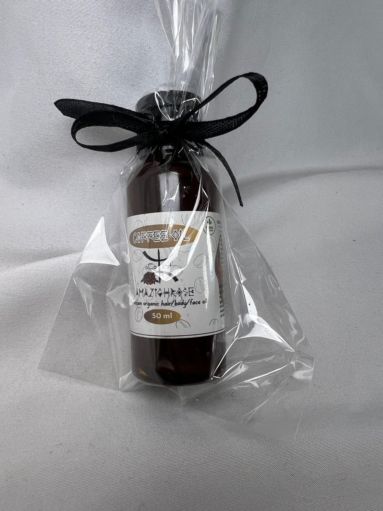 Amazighrose Organic Berber Coffee Oil for hair & skincare - Amazighrose