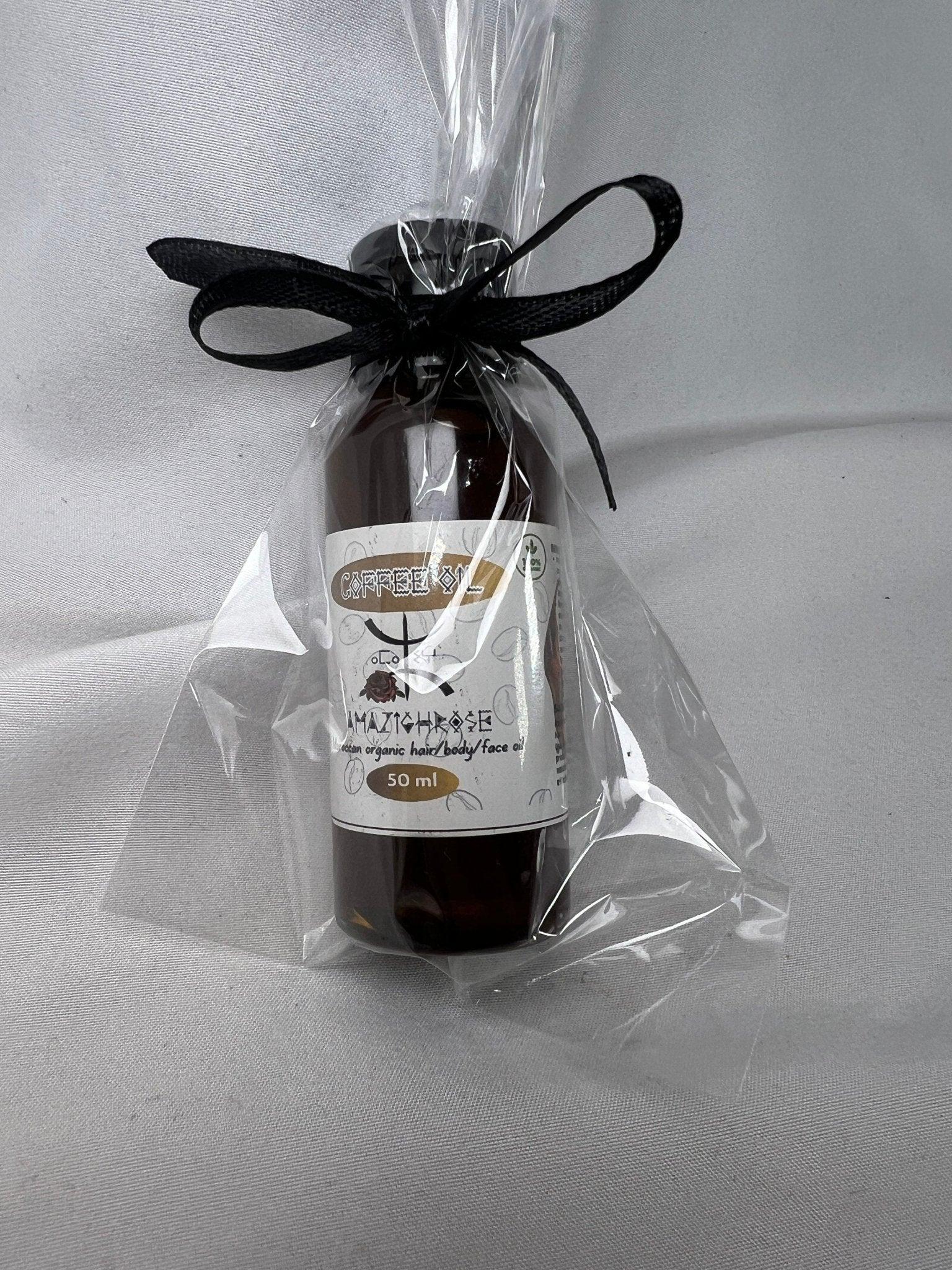 Amazighrose Organic Berber Coffee Oil for hair & skincare - Amazighrose