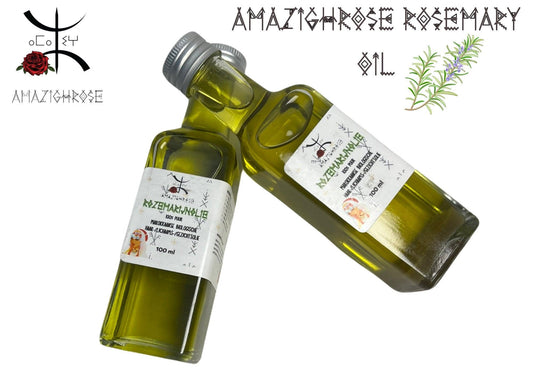 Amazighrose Handmade Organic Rosemary Oil - Amazighrose