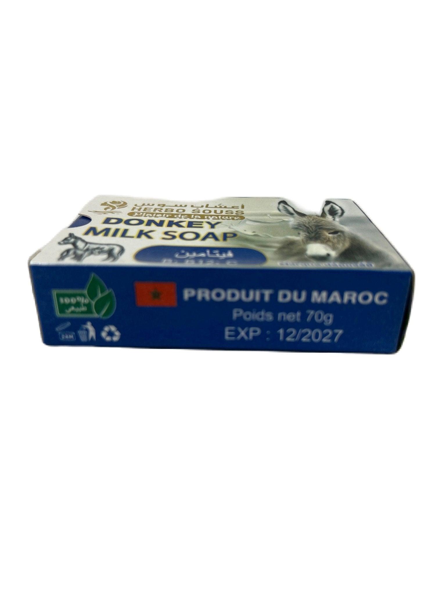Moroccan handmade donkey milk soap - Amazighrose