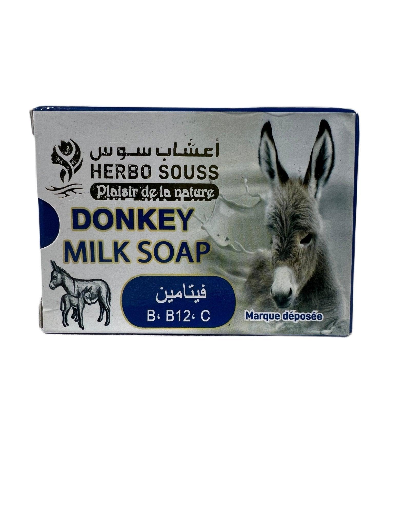 Moroccan handmade donkey milk soap - Amazighrose