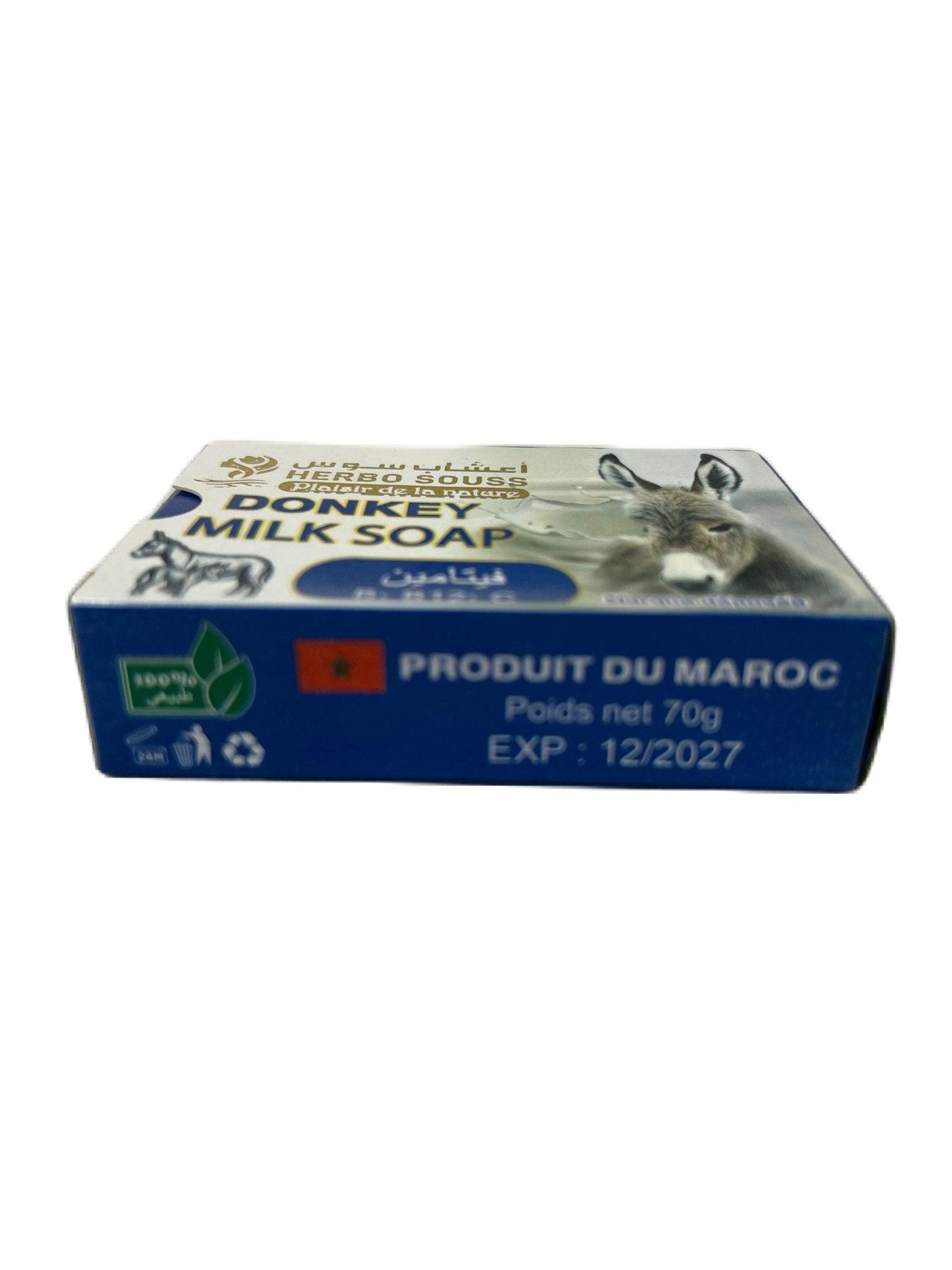 Moroccan handmade donkey milk soap - Amazighrose