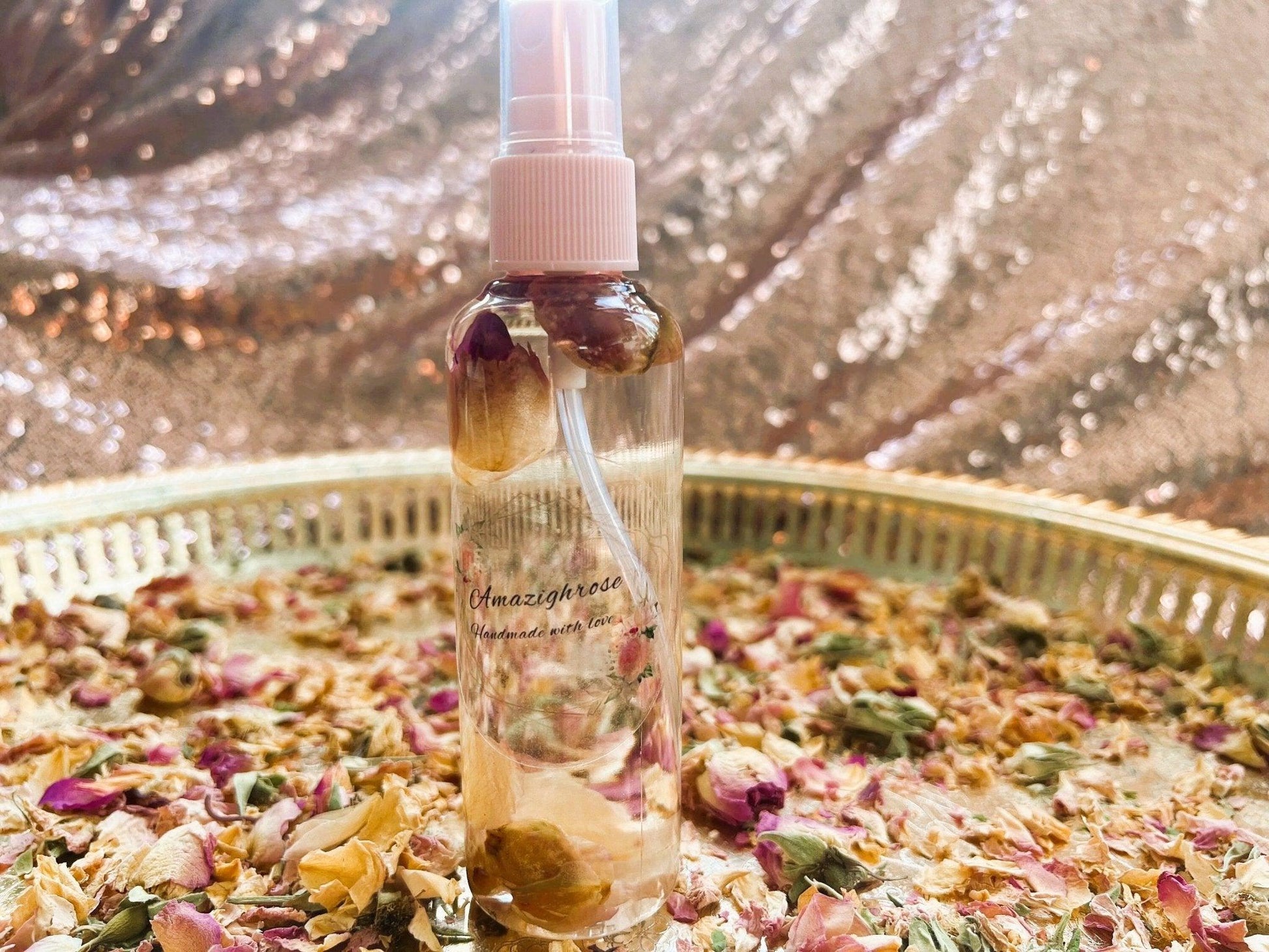 Organic distilled rose oil made in the rose city (Kelaat Magouna) 100% natural - Amazighrose