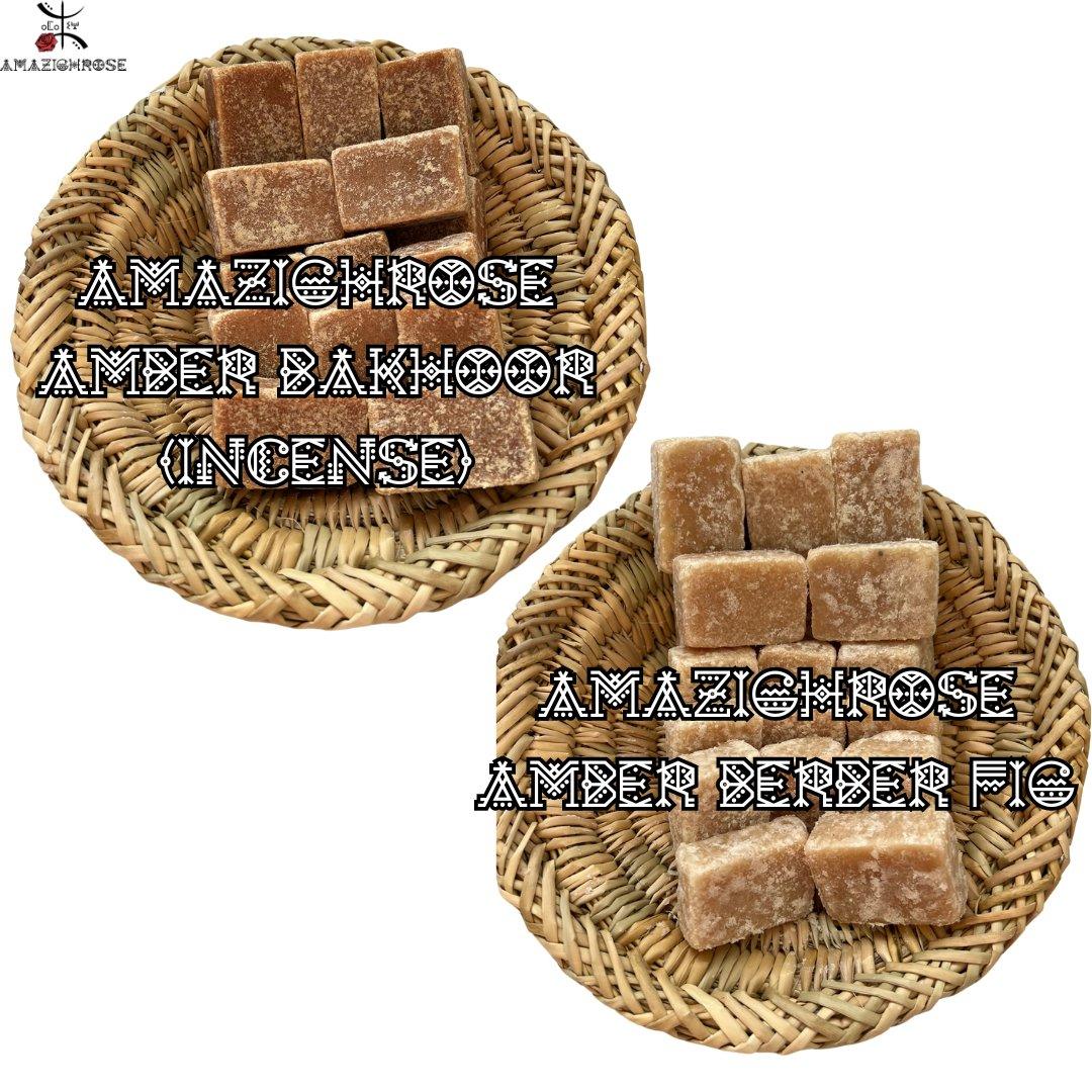 Original Amber blocks blend of 12 strong original Scent from Marrakesh - Amazighrose
