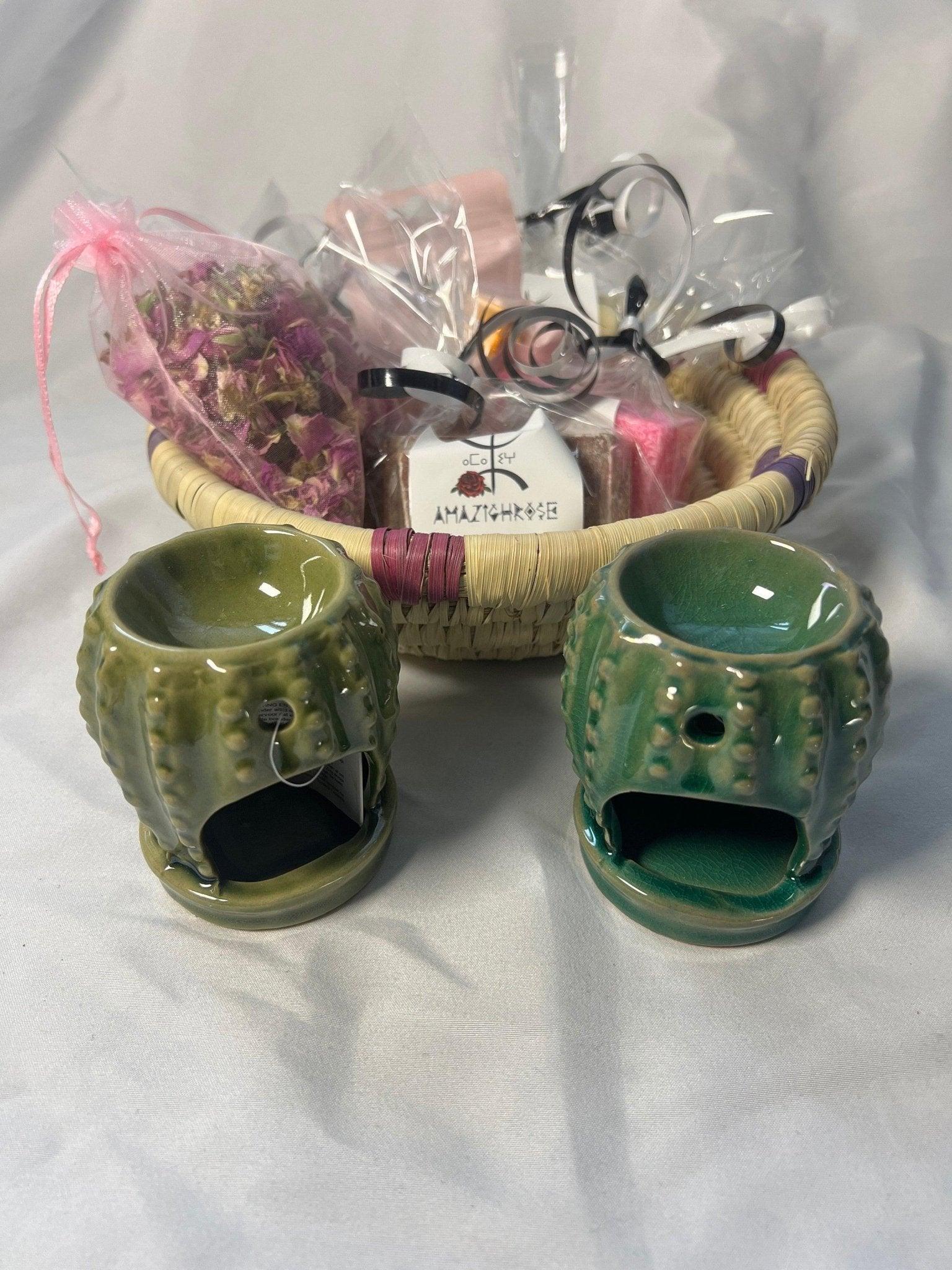 Amber Fragrance Gift Basket - Amazighrose