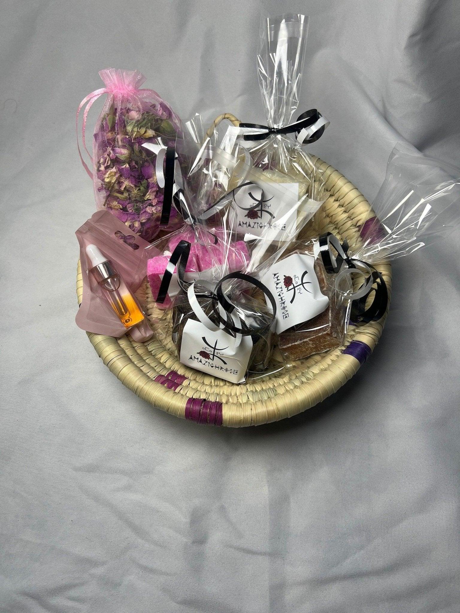 Amber Fragrance Gift Basket - Amazighrose