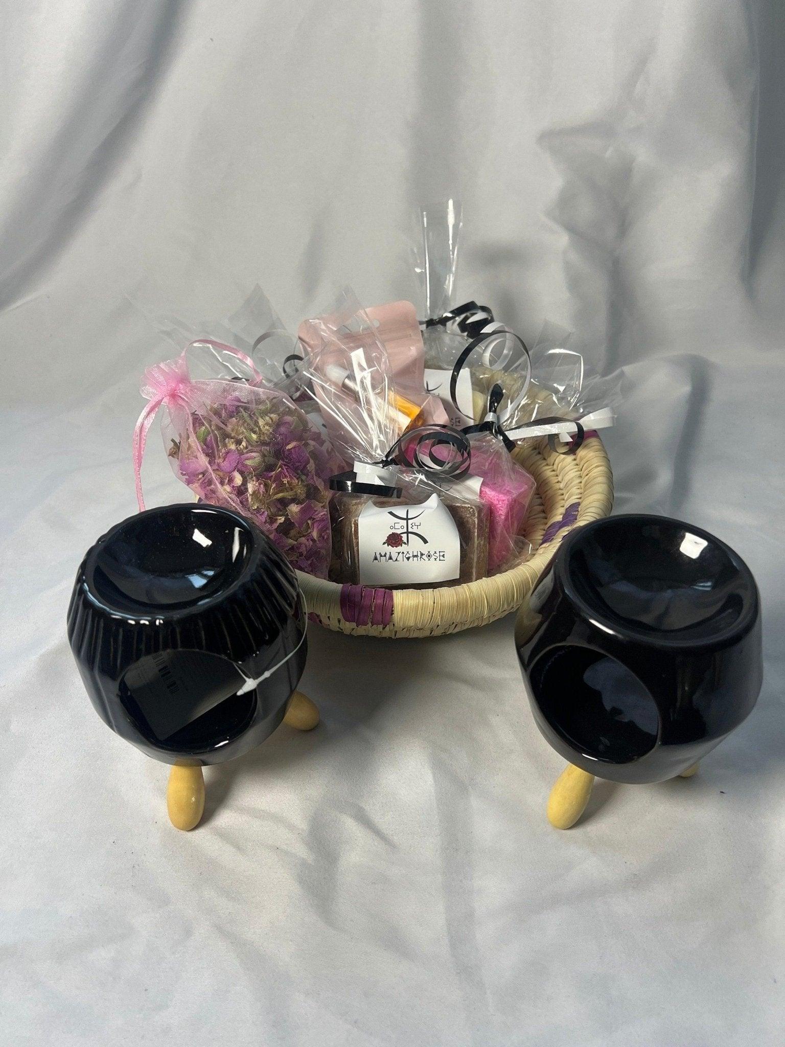 Amber Fragrance Gift Basket - Amazighrose