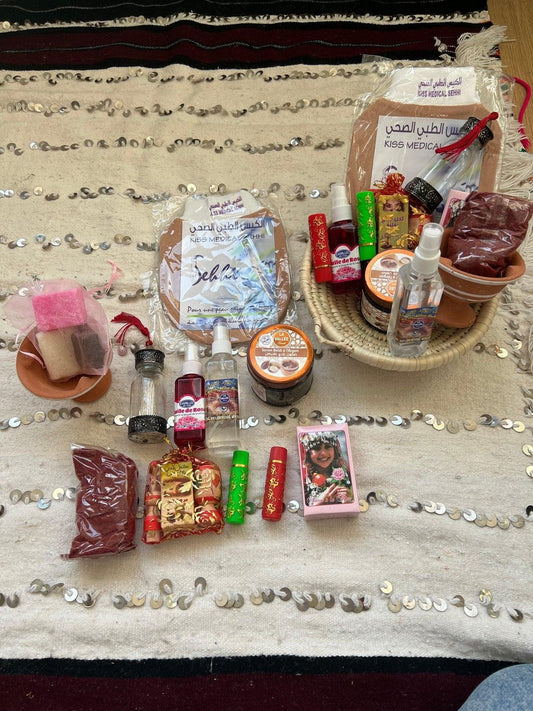 Amazighrose Basket-Hammam/Fragrance - Amazighrose