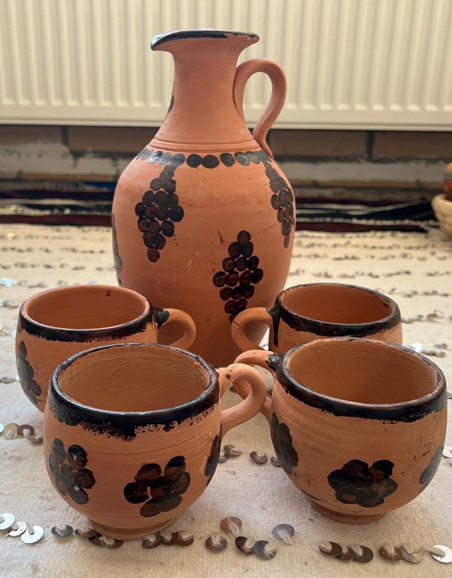 Berber Clay Carafe Set - Amazighrose