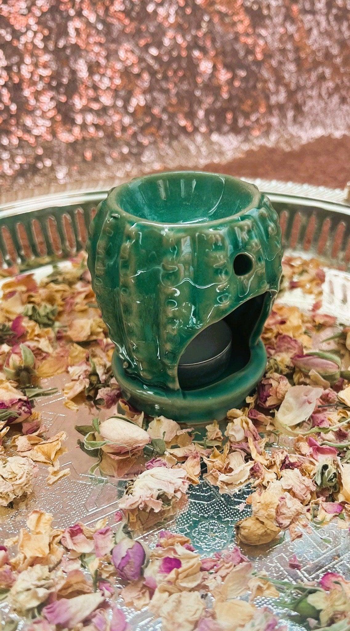 Cactus Oil-Burner Wax Warmer - Amazighrose