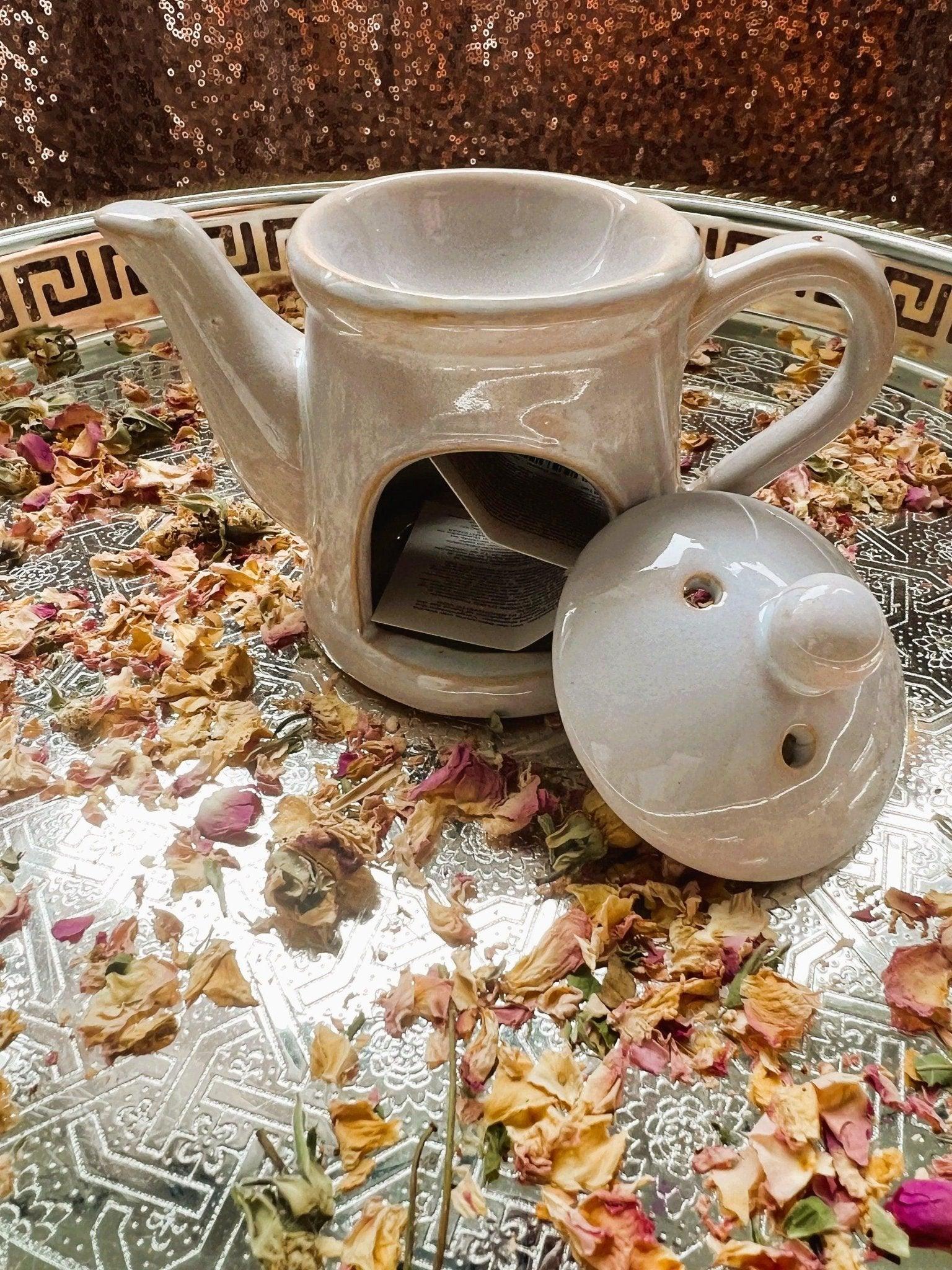 Teapot Wax Burner & Essential Oil Diffuser - Amazighrose