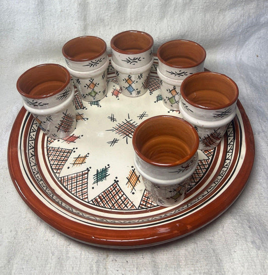 Amazighrose Water-serving set Red - Amazighrose