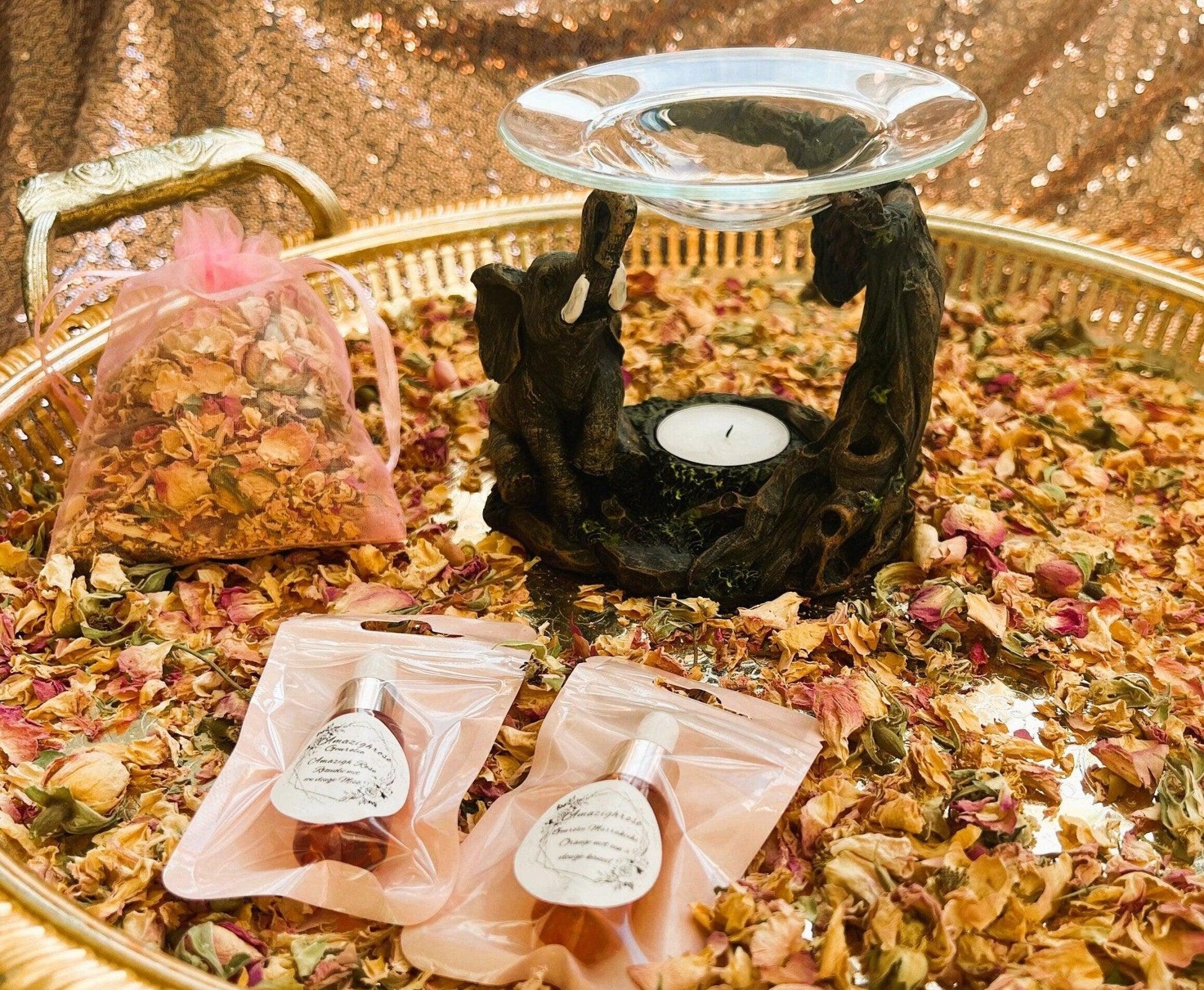 Elephant Oil and Wax Burner - Amazighrose