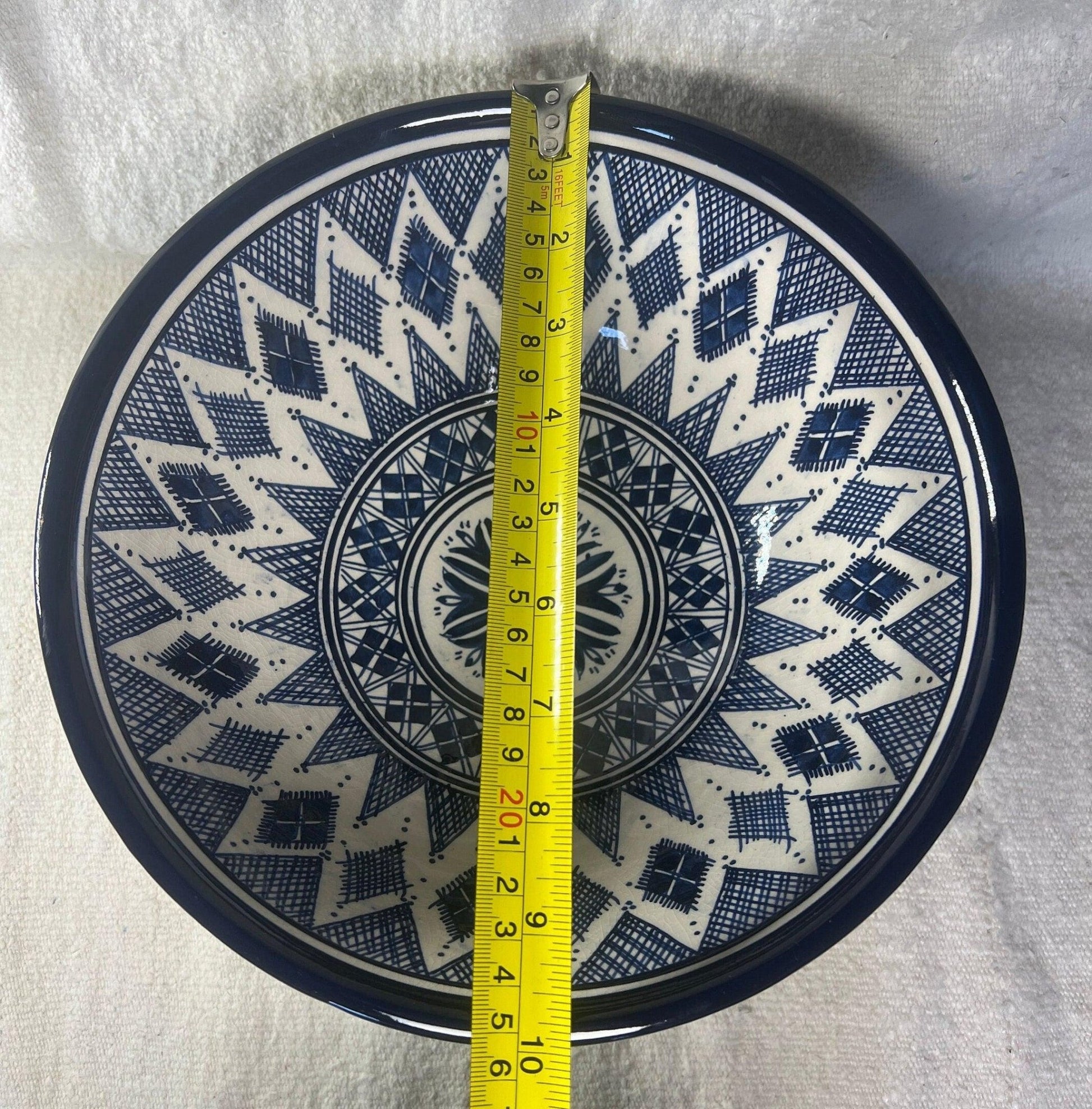 hand-painted Bowl - Amazighrose
