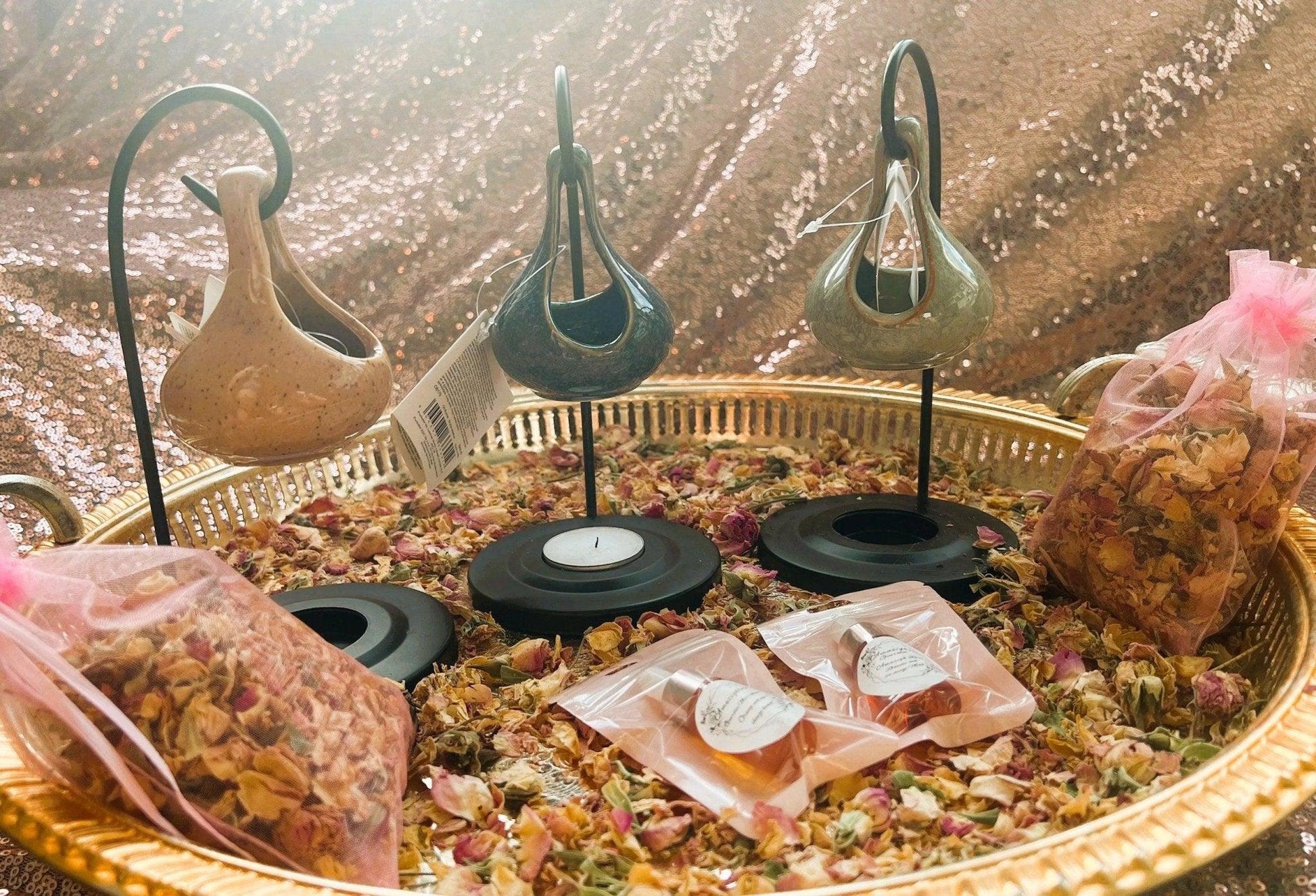 Hanging Teardrop Oil/Wax Burner - Amazighrose