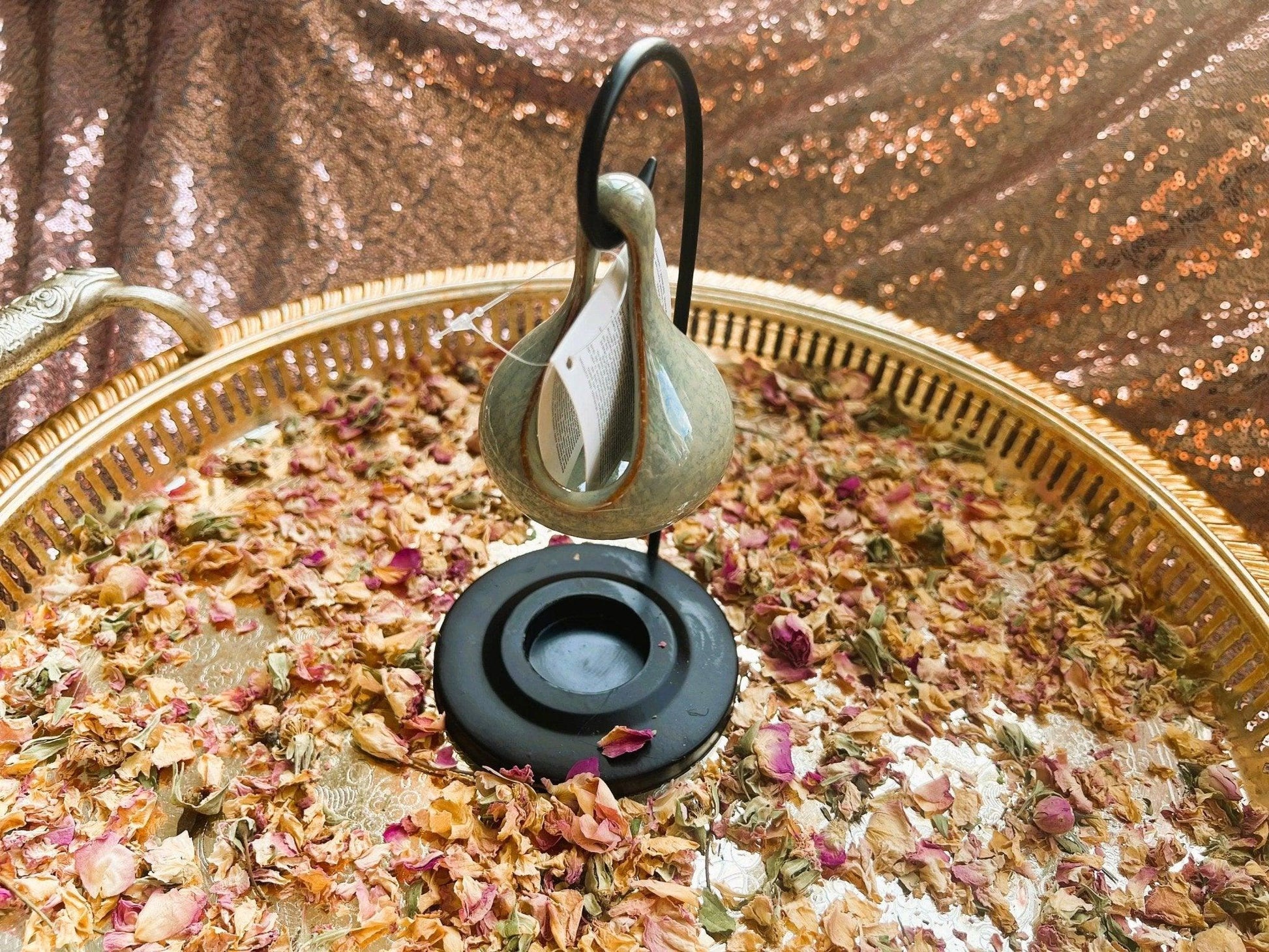 Hanging Teardrop Oil/Wax Burner - Amazighrose