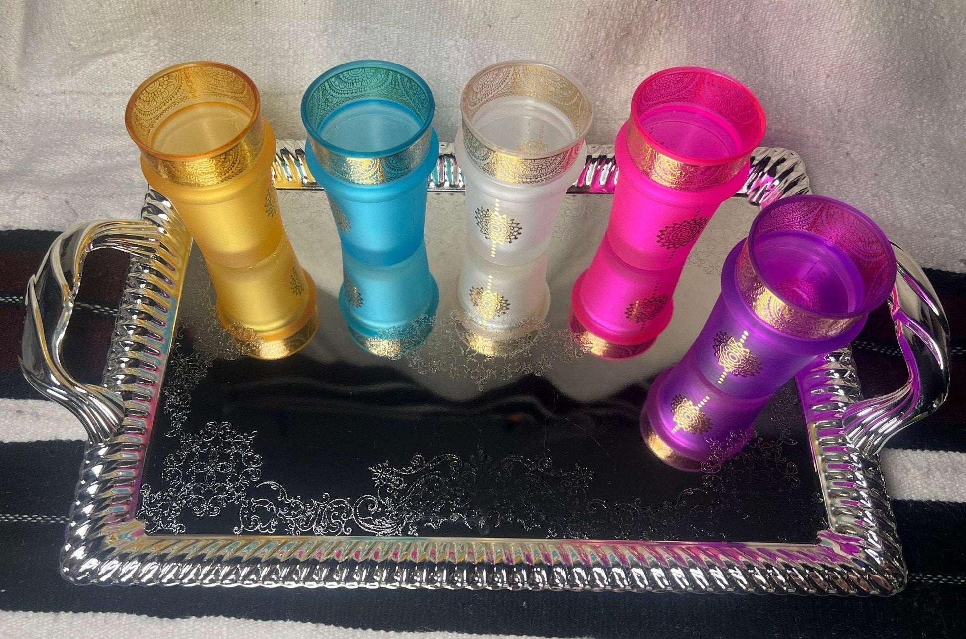 Amazighrose Moroccan tea-set - Amazighrose