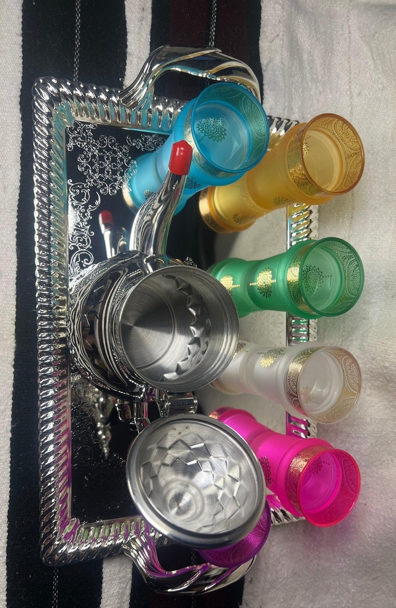 Amazighrose Moroccan tea-set - Amazighrose