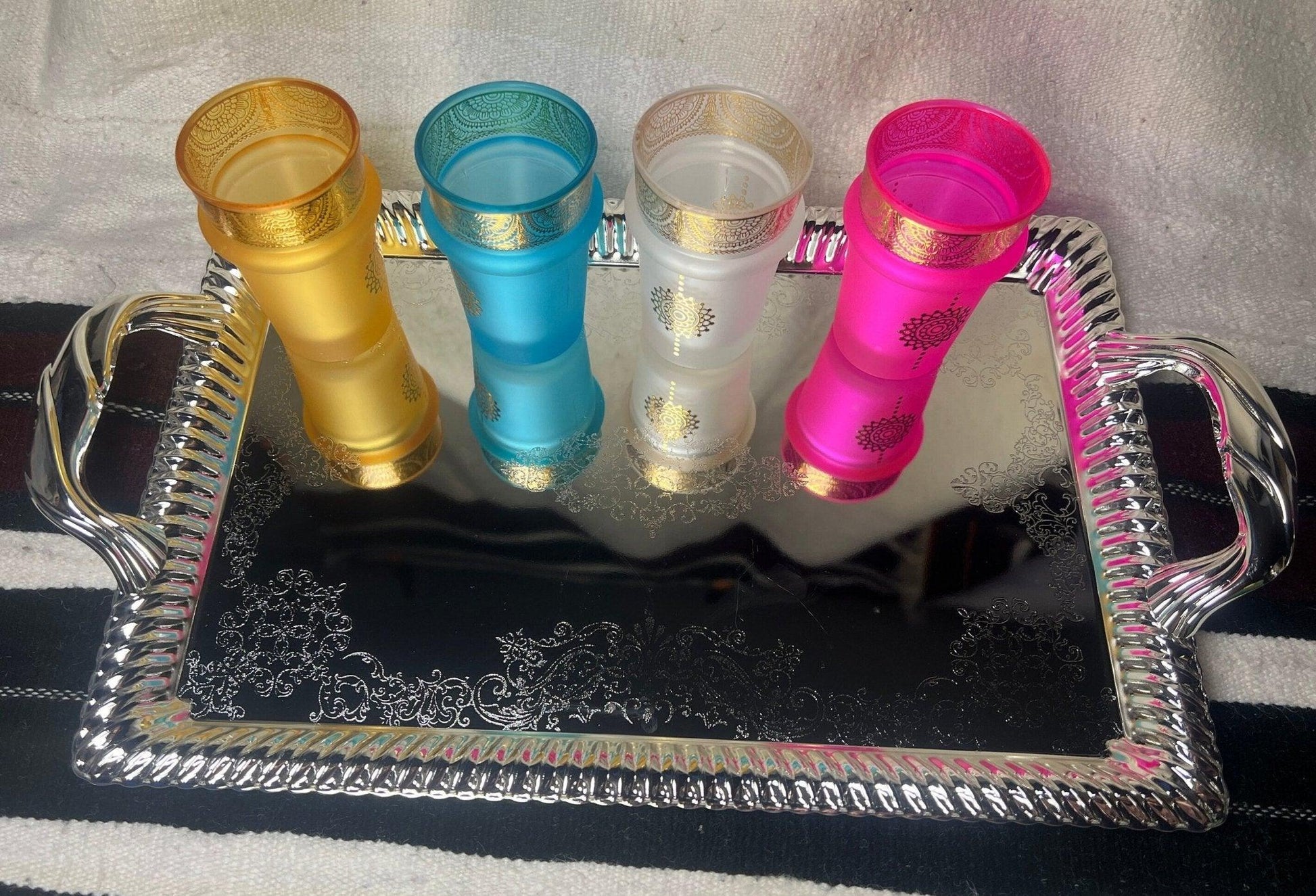 Amazighrose Moroccan tea-set - Amazighrose