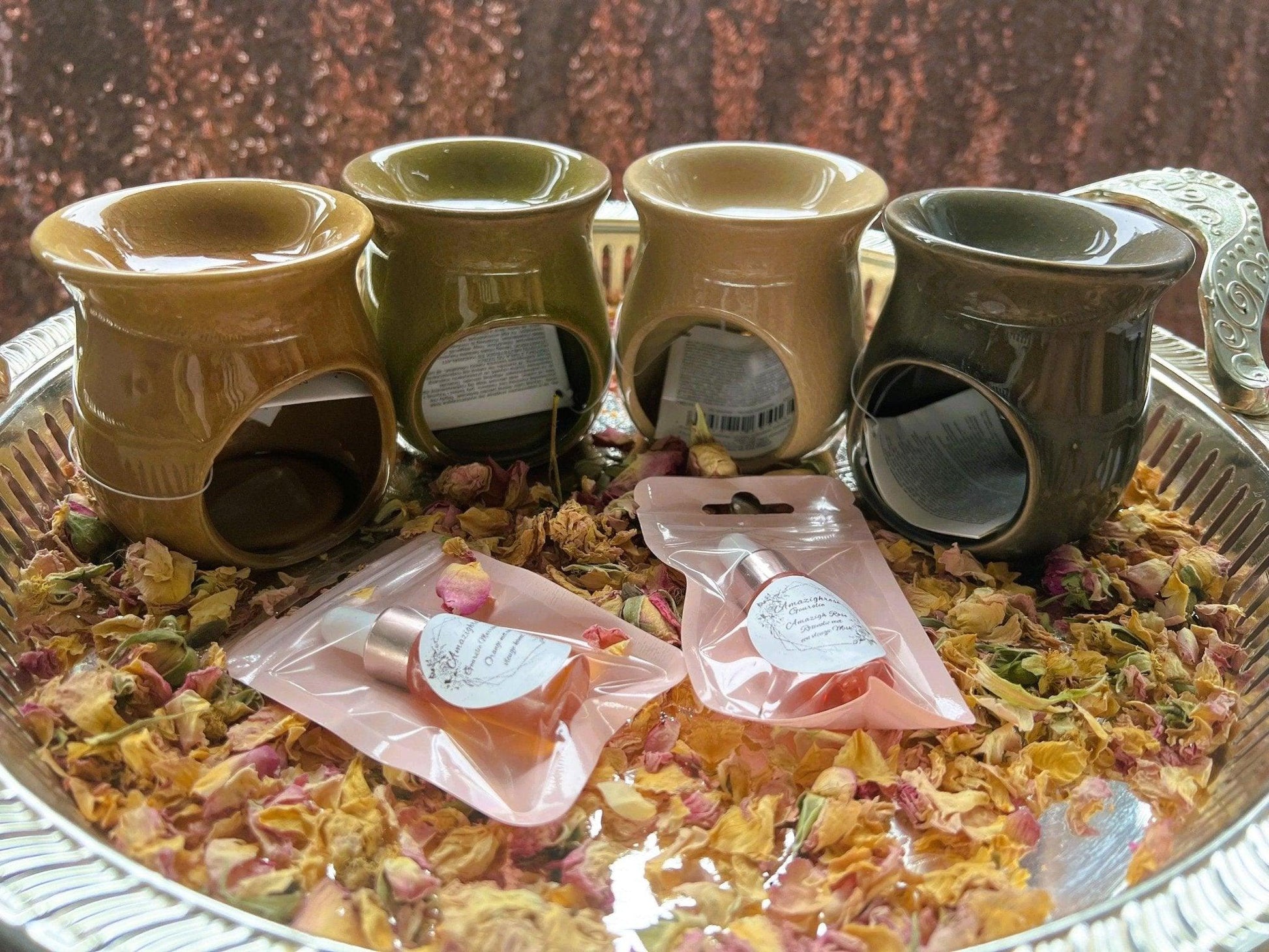 Oil/Waxburner Leaf cut - Amazighrose