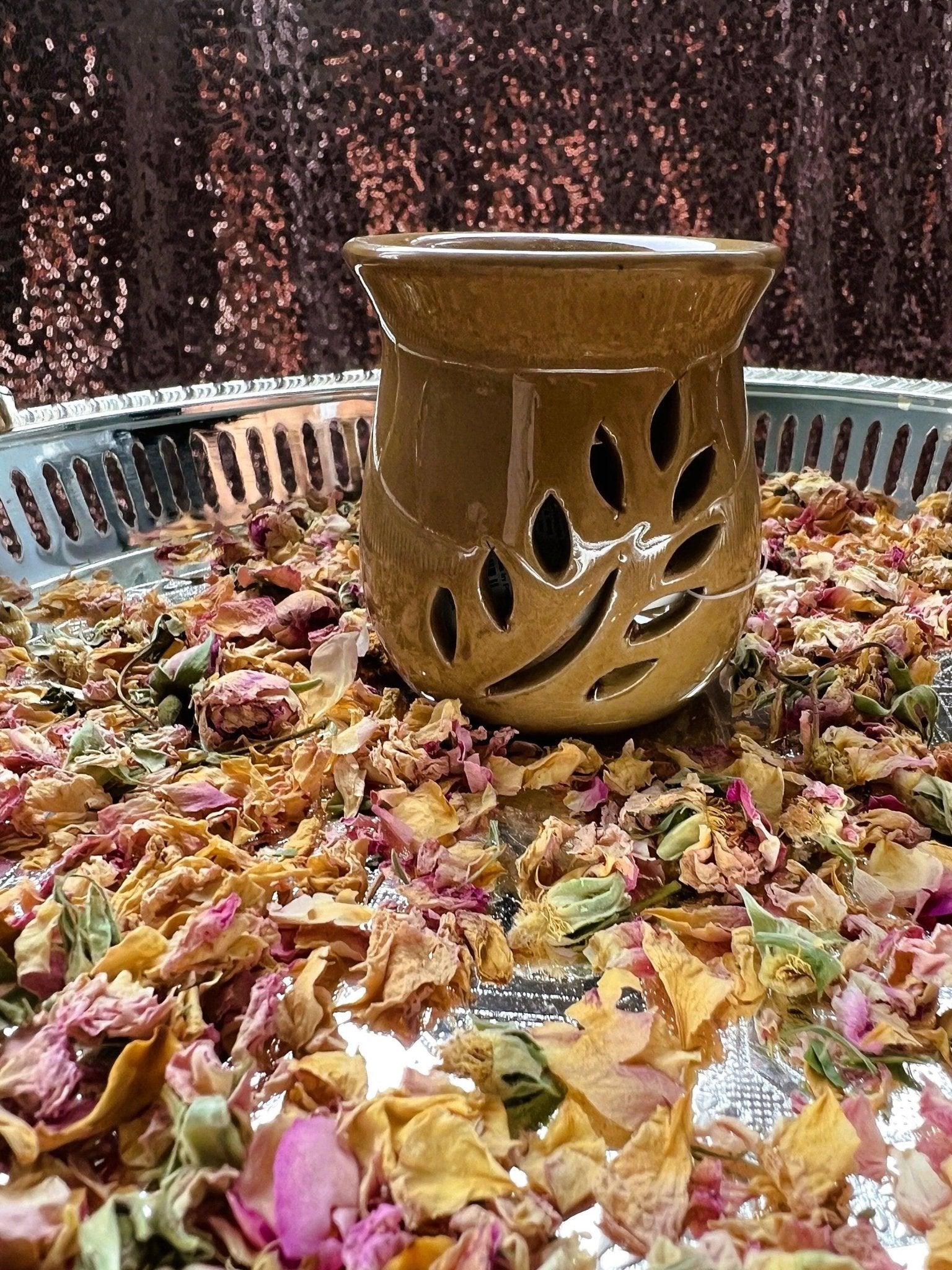 Oil/Waxburner Leaf cut - Amazighrose