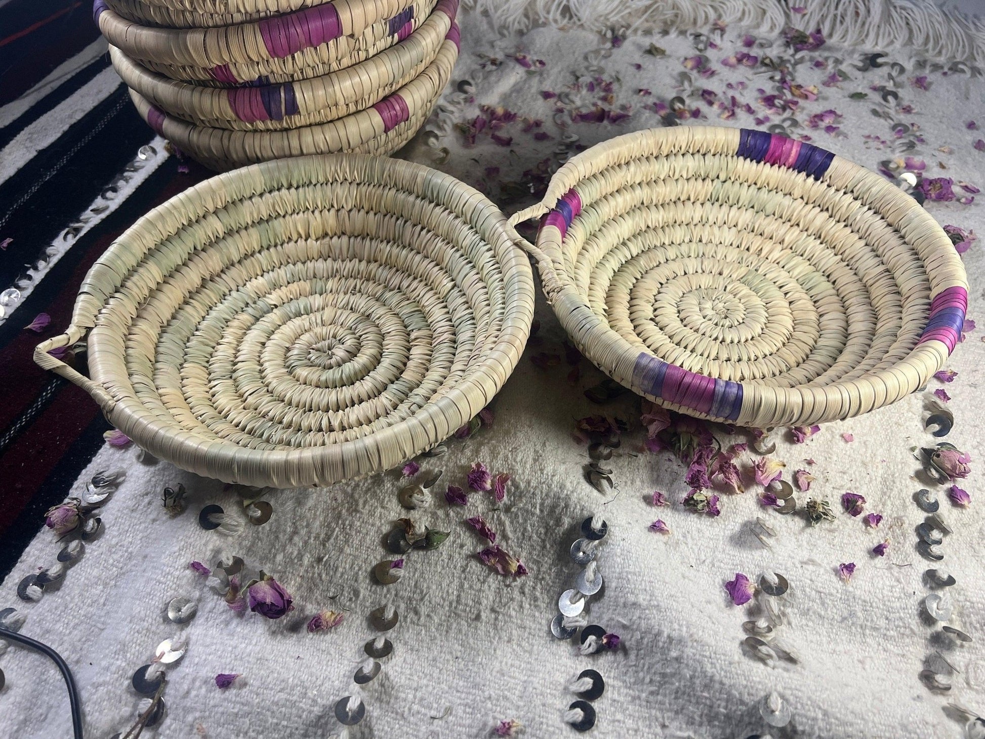 Palm Leaf Baskets - Amazighrose