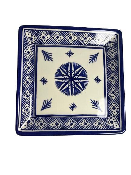 Amazighrose Blue Fes-Style Serving-Set 8pcs - Amazighrose