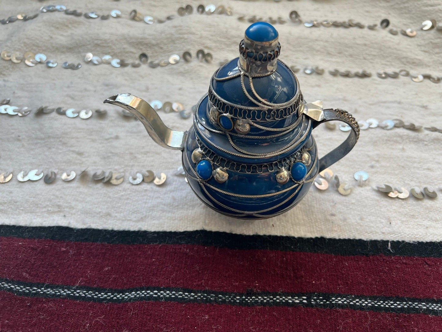 Teapot decoration - Amazighrose